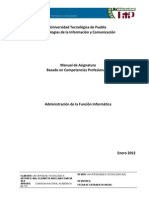 Antologia (1) Administracion de La Funcion Informatica