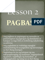 Pagbasa