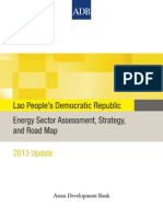 Lao People's Democratic Republic: Energy Sector Assessment, Strategy, and Road Map 2013 Update