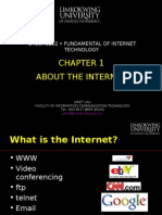 About The Internet: Btech0202 - Fundamental of Internet Technology
