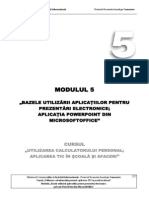 Modul 5 PowerPoint XP