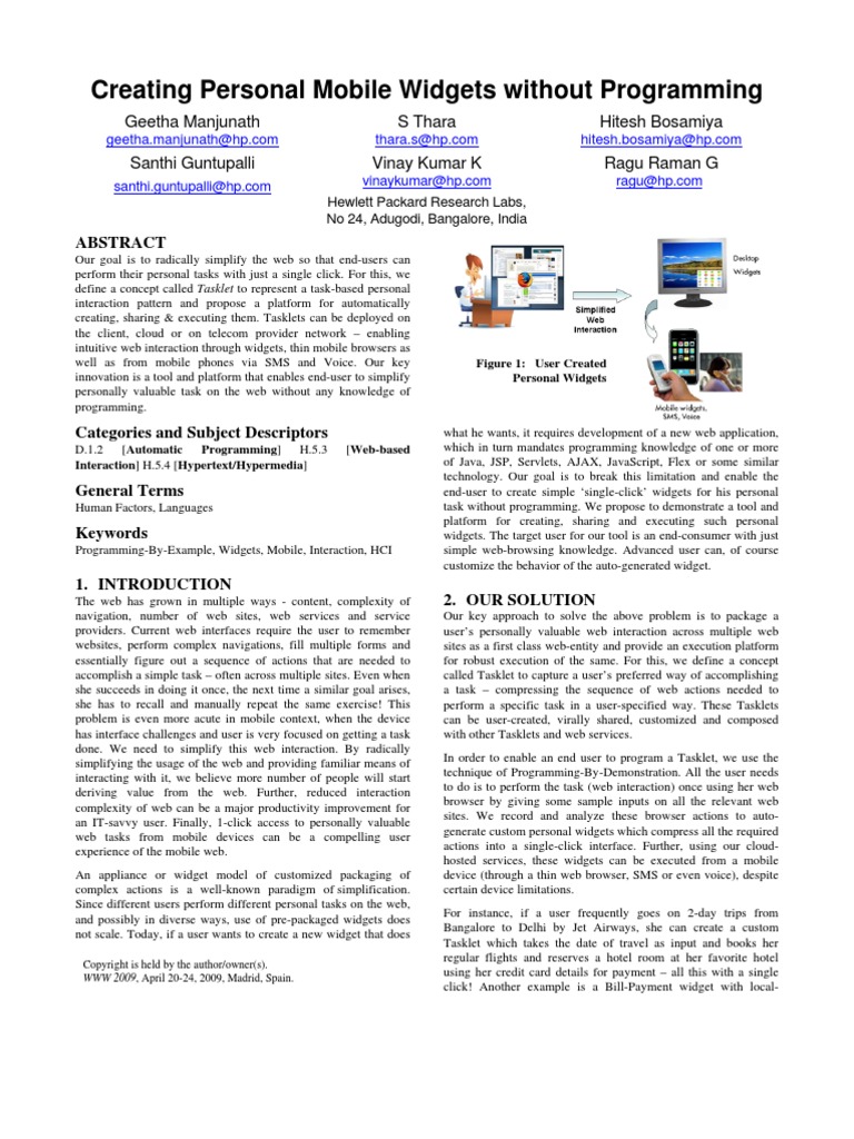 Tasklet Www09 Camera Ready PDF