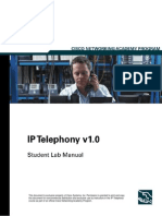 Cisco IP Telephony - Student Lab Manual v1.0