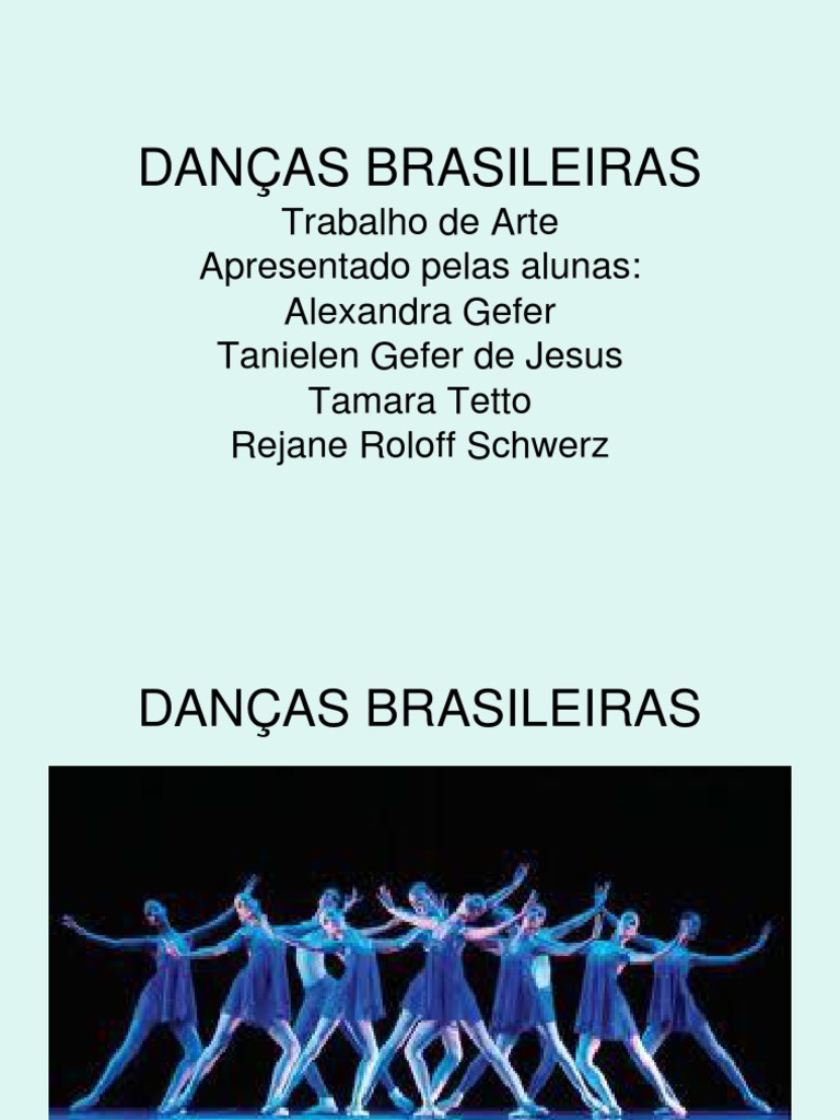 Danças Brasileiras Pdf Danças Natal