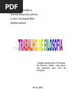 Trabalho de Filosofia Medieval