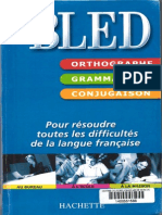 Bled Grammaire Conjugaison