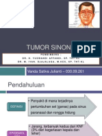 Tumor Sinonasal