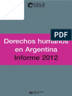 CELS - Informe 2012