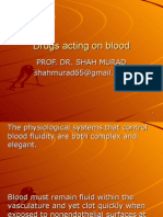 Drugs Acting On Blood