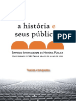 Anais História Pública Usp 2012