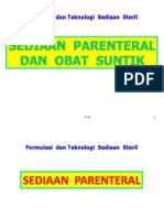 Sediaan Parenteral