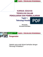 Topik 1-Teknologi Pendidikan