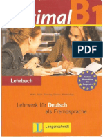 Optimal b1 - Lehrbuch Für Deutsch Als Fremdsprache