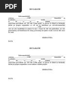 Model Demisie Cu Preaviz