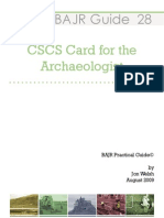 28 BAJR Guide : Gaining a CSCS Card