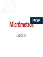 Micrometros - Exercicios