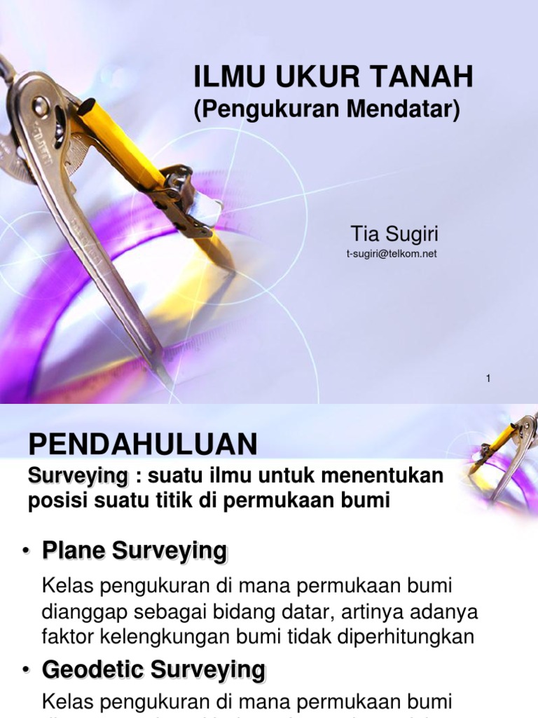 Pengukuran Mendatar | PDF