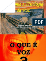 Anatomia e Fisiologia Da Voz