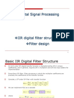 IIR Digital Filter Structures Filter Design