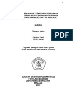 Fenomena Disintermediasi Perbankan Berpotensi Meyebabkan Penurunan Investasi Dan Pendapatan Nasional.