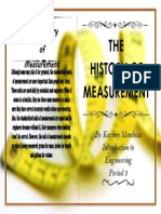 The History of Measurement Cover