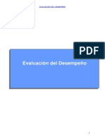 Evaluacion Del Desempeño