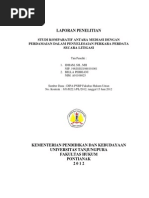 Download Laporan Penelitian - Studi Komparatif Antara Mediasi Dengan Perdamaian Dalam Penyelesaian Perkara Perdata Secara Litigasi - Idham SH MH Ok by Ryzal Hasibuan SN190718937 doc pdf