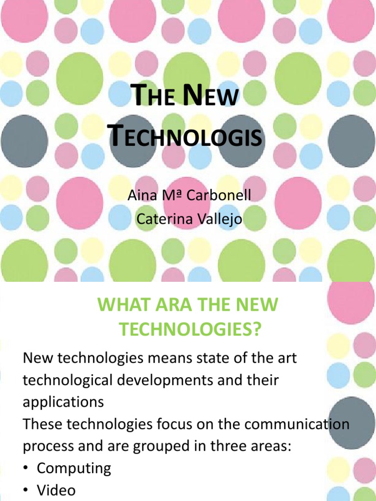 Integrating New Technologies in Education | PDF | Career & Growth | Art