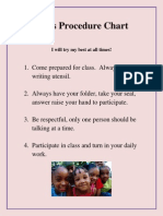 Class Procedure Chart