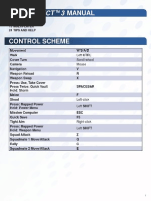 Mass Effect 3 PC Manual