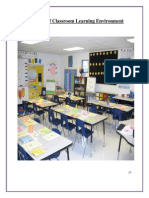 Examples of Classroom Learning Environment Seminar 418