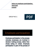 Employee Involvement Participation N Empowerment
