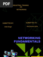 Industrial Training ON Networking