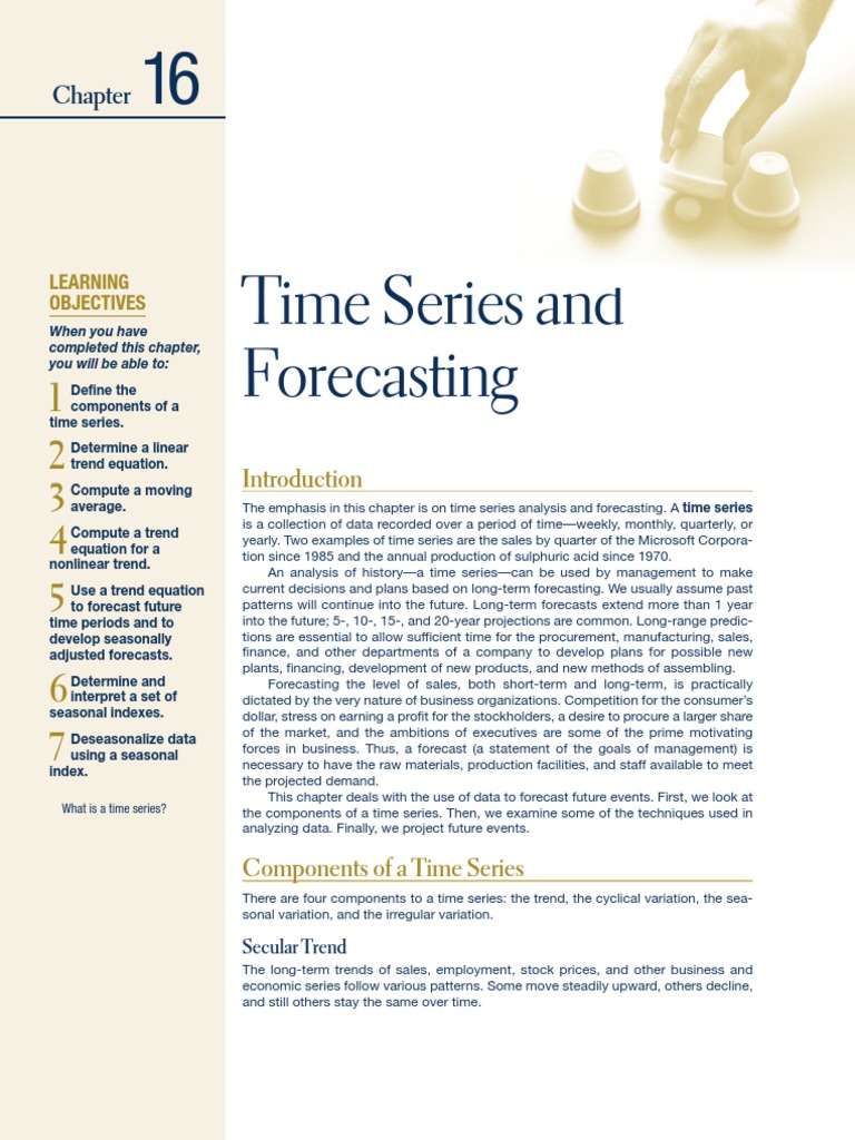 Time Series | PDF | Linear Trend Estimation | Logarithm
