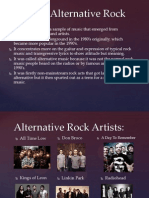 Genre of Alternative Rock