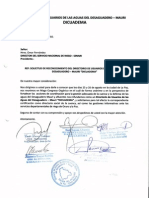 Carta de Solicitud de Reconocimiento de Directorio Dicuadema Por El SENARI PDF