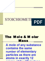 The Mole & Molar Mass