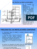 Exposicion 1 Instalaciones Sanitarias - 2010