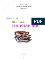 Dan Luan Thi Phap Hoc