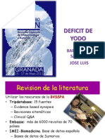 Endocrinologia - Deficit de Yodo