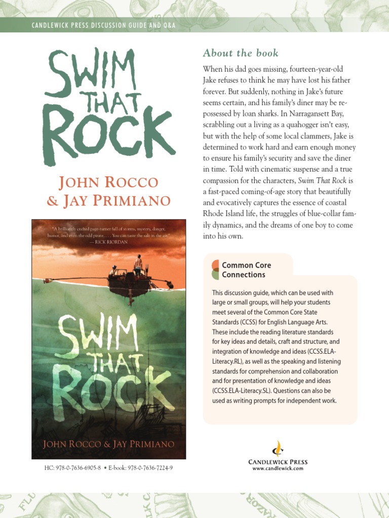 Swim That Rock Discussion Guide PDF