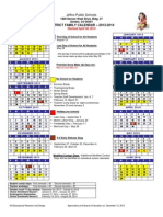 Jeffco Schools 2013 2014 Family Calendar