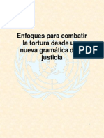 Enfoques para combatir la tortura desde una nueva gramática de justicia