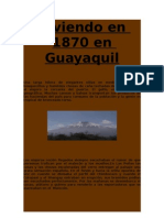 Viviendo en 1870 en Guayaquil