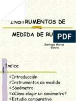 Instrumentos de Medida de Ruido