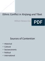 Ethnic Conflict in Xinjiang and Tibet