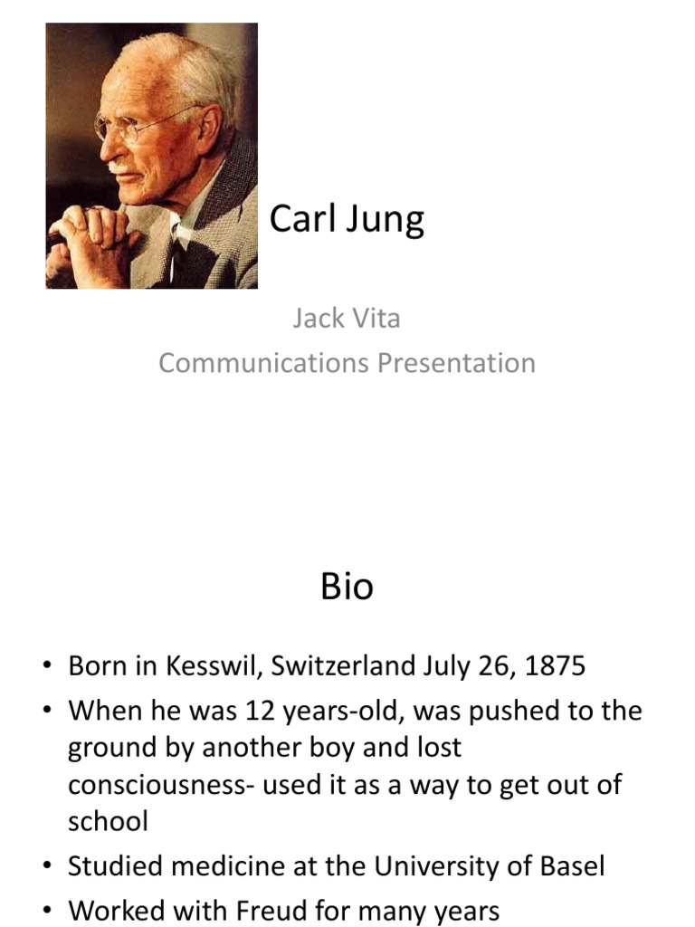 Carl Jung PDF Carl Jung Extraversion And Introversion