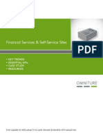Financial Services & Self-Service Sites: Industry Guide