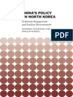 China’s Policy on North Korea