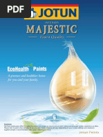 Color Card Majestic EcoHealth Interior